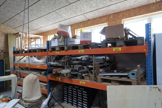 2 fag pallereoler uden indhold (læs beskrivelse)