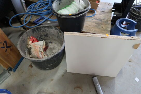 Div. Varelager, værktøj m.m.