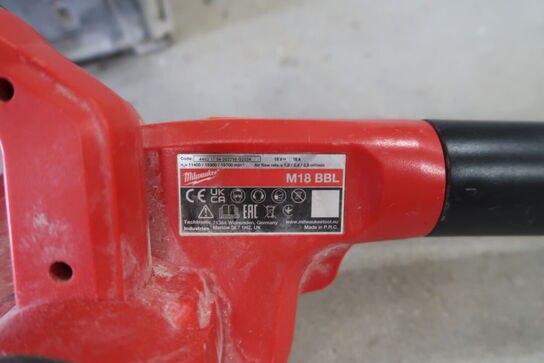 Akku løvblæser MILWAUKEE M18 BBL