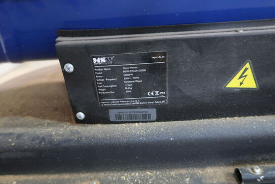 Varmekanon MOTOR TECHNICS MSW-TW-DH-20000