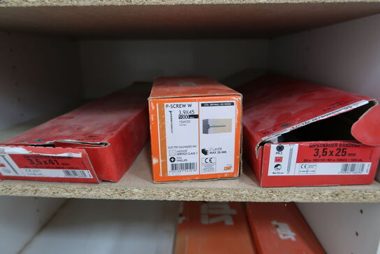 Div. Gipsskruer m.m.