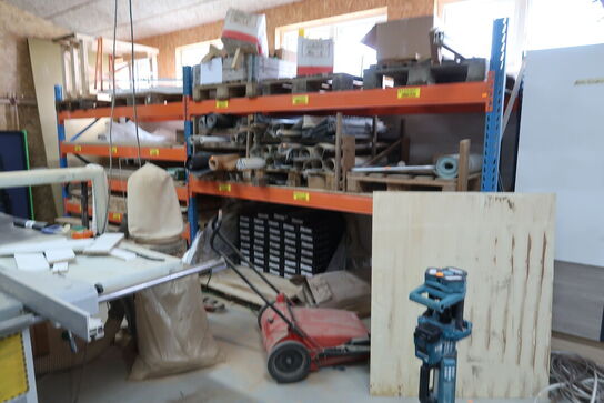 2 fag pallereoler uden indhold (læs beskrivelse)