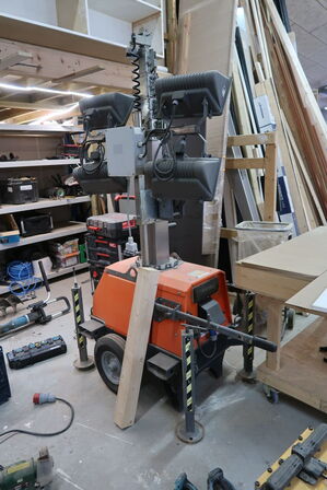 Mobil byggepladsbelysning LINKTOWER 7M