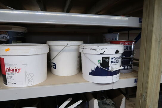 Div. Maling, varelager m.m.