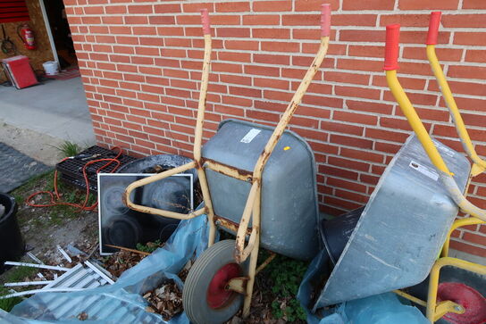 3 stk. trillebøre m.m.