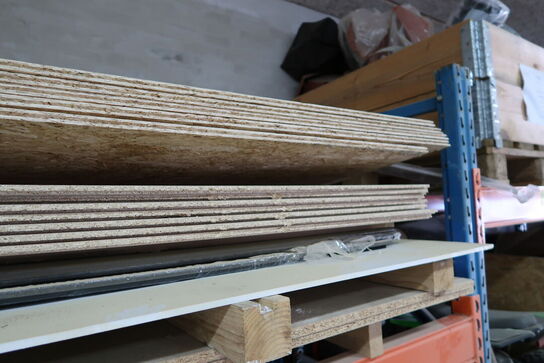 Div. Spånplader og krydsfinerplader