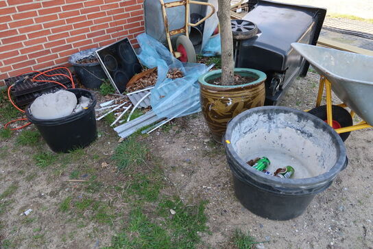 3 stk. trillebøre m.m.