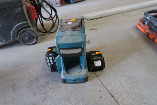 Akku kaffemaskine MAKITA med 2 stk. batterier