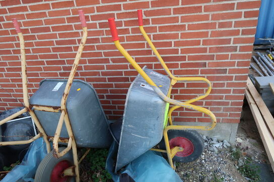 3 stk. trillebøre m.m.