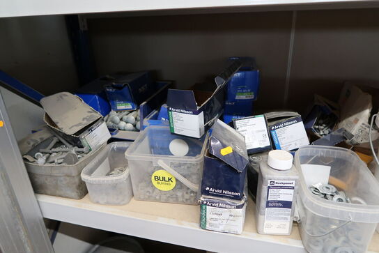 Div. Maling, varelager m.m.