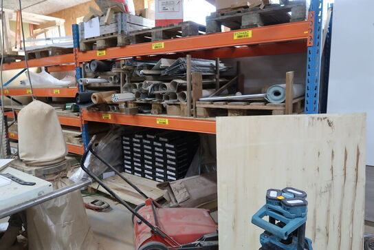 2 fag pallereoler uden indhold (læs beskrivelse)