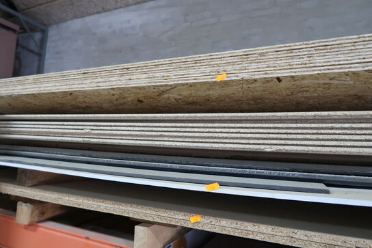 Div. Spånplader og krydsfinerplader