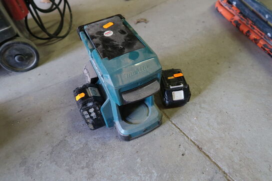 Akku kaffemaskine MAKITA med 2 stk. batterier