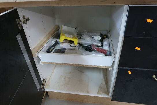 Div. Malerudstyr, bor, bits m.m.