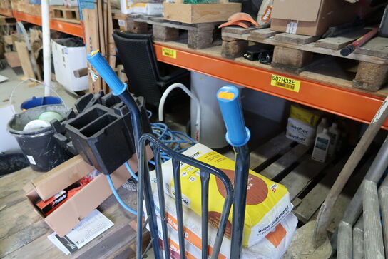 Sækkevogn med indhold