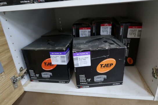 Div. Kasser med søm TJEP