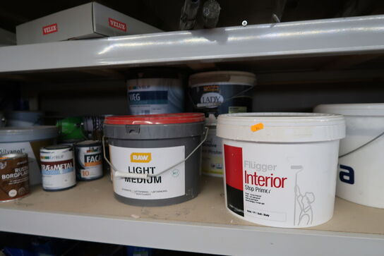 Div. Maling, varelager m.m.