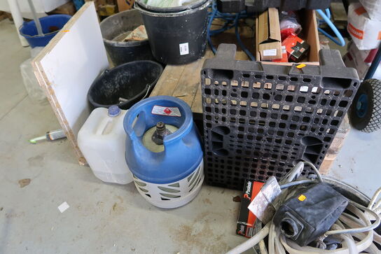 Div. Varelager, værktøj m.m.