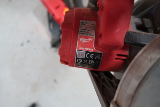 Akku rundsav MILWAUKEE M18 CCS55 med batteri