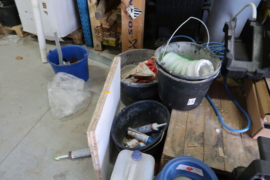 Div. Varelager, værktøj m.m.