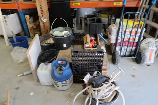 Div. Varelager, værktøj m.m.