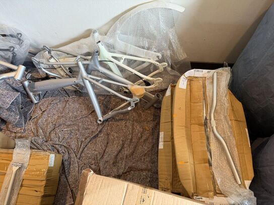 Cykeldele, stel, fælge fra BIOMEGA mm. (MOMSFRI)