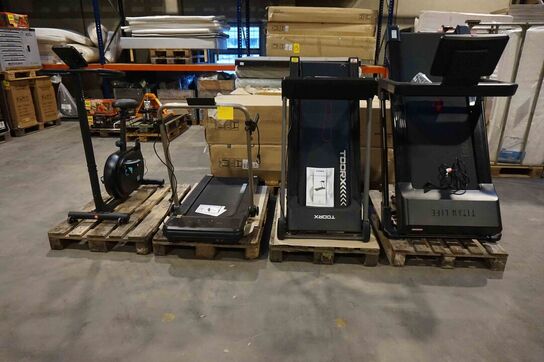 4 stk Fitness maskiner med fejl 