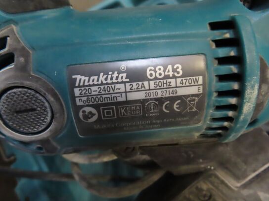 Gipsskruemaskine MAKITA 6843