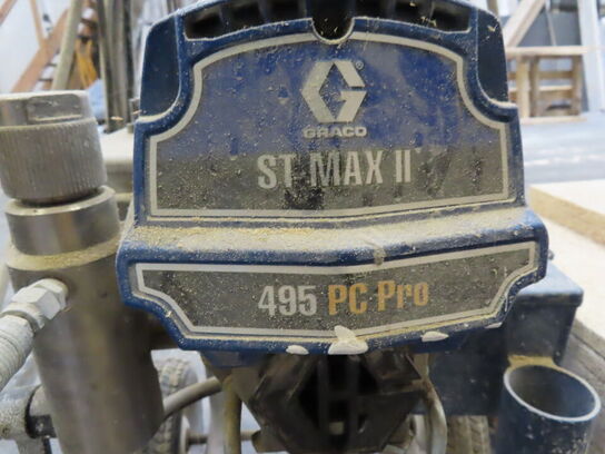 Airless malersprøjte GRAGO ST MAX II 495 PC PRO