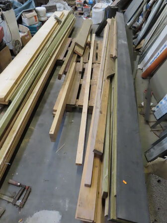 Materialer (som ligger på gulvet)