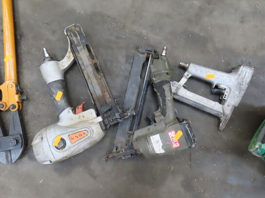 3 stk. pistoler (søm og dykker)