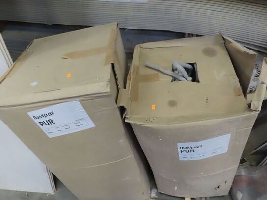 2 kasser PUR-rundprofiler