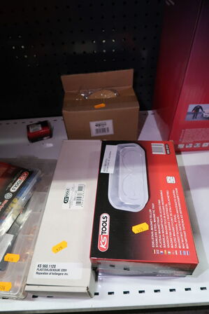 Plastsvejsekolbe, magnetisk bakke m.m.