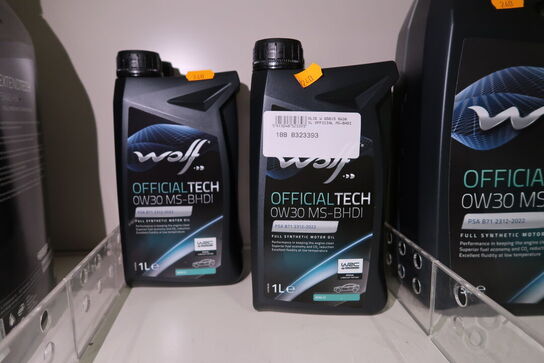6 dunke olie WOLF 0W30 MS-BHDI 1L, 5L