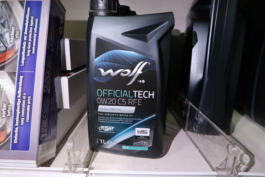 5 dunke olie WOLF 0W20 C5 RFE 1L