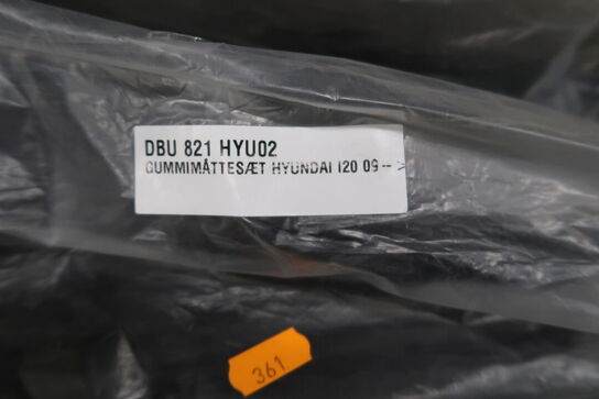 Gummimåttesæt HYUNDAI i20