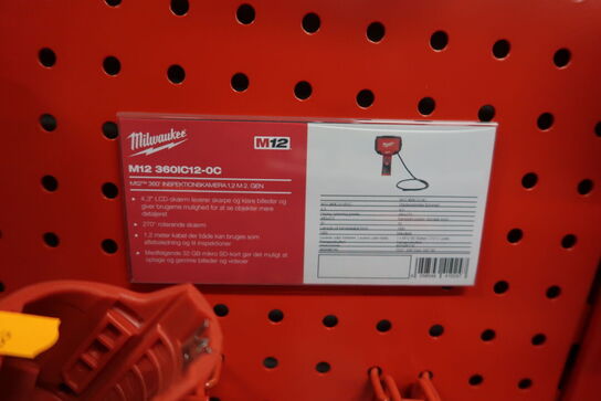 Akku inspektionskamera MILWAUKEE M12 360IC12-0C