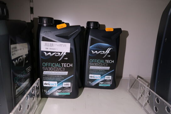 5 dunke olie WOLF 5W30 C2/C3 1L