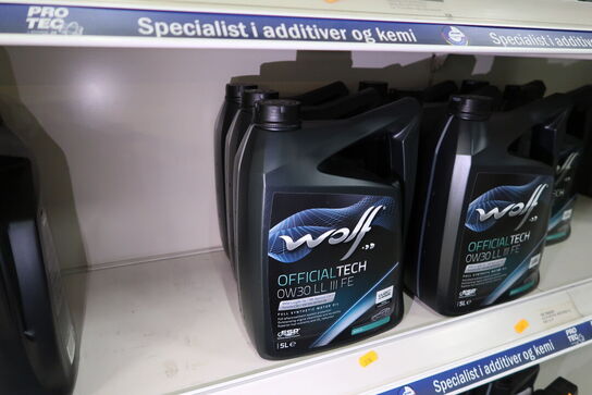 3 dunke olie WOLF 0W30 LL III FE 5L