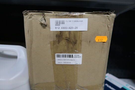 2 stk. støvfiltere FLOWCONCEPT