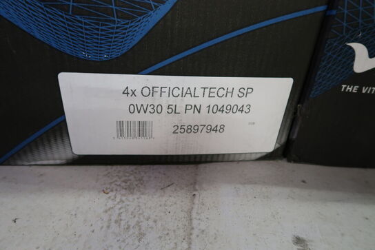 2 dunke olie WOLF 0W30 5L