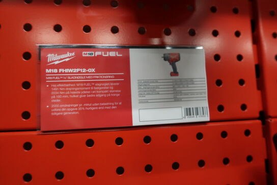 Akku slagnøgle MILWAUKEE M18 FHIW2F12