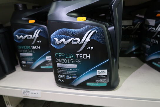 4 dunke olie WOLF 0W20 LS-FE 5L