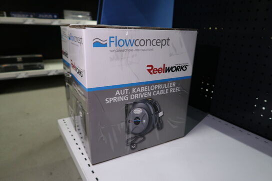 2 stk. kabelopruller automatiske FLOWCONCEPT