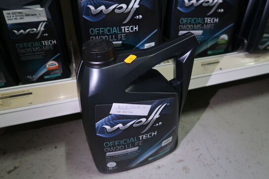 5 dunke olie WOLF 0W20 LL FE 5L