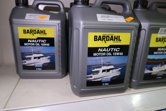 3 dunke olie BARDAHL 15W40 5L