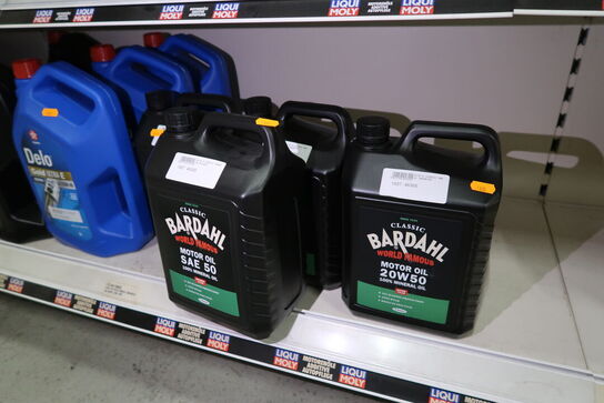 4 dunke olie BARDAHL Sae 50 5L