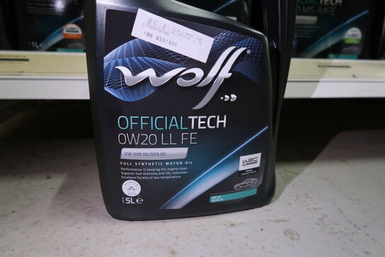 5 dunke olie WOLF 0W20 LL FE 5L