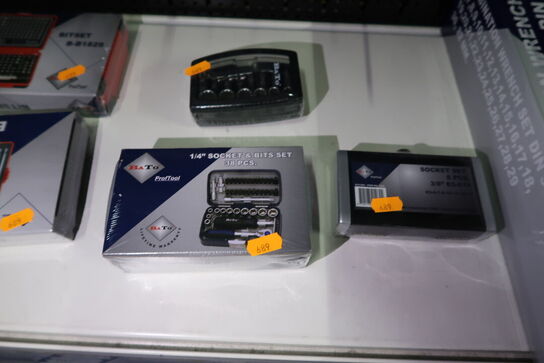 Div. Topnøglesæt, bitssæt BATO