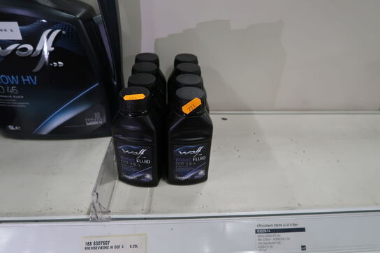 8 dunke olie WOLF Brake Fluid